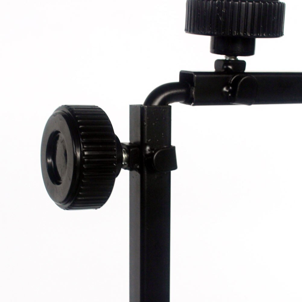 Beard Dragons Iron Adjustable Reptile Lamp Stand Terrarium Light For Habitat Cage Lizards Easy Install With Base Floor Support