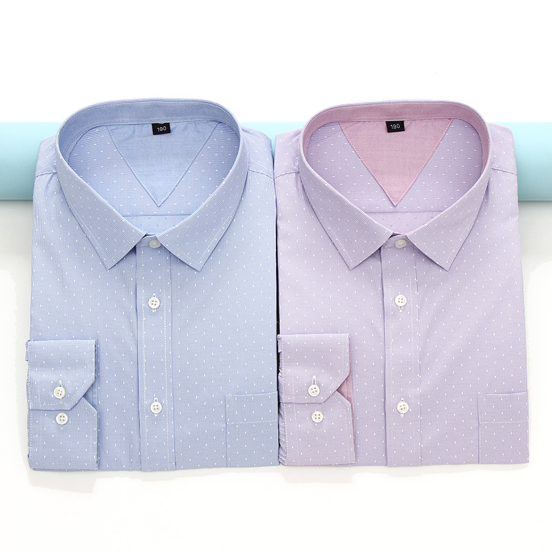 Pluss størrelse 8xl 7xl 6xl 5xl merke menn klær slim fit menn langermet skjorte herre prikkete casual herre skjorte sosial stor størrelse