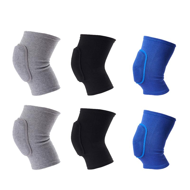 2pcs Exercise Sponge Knee Pads Fitness Training Knee Support Sport Gym Knee Pad Safety Knee Support Squat Knee Protectors