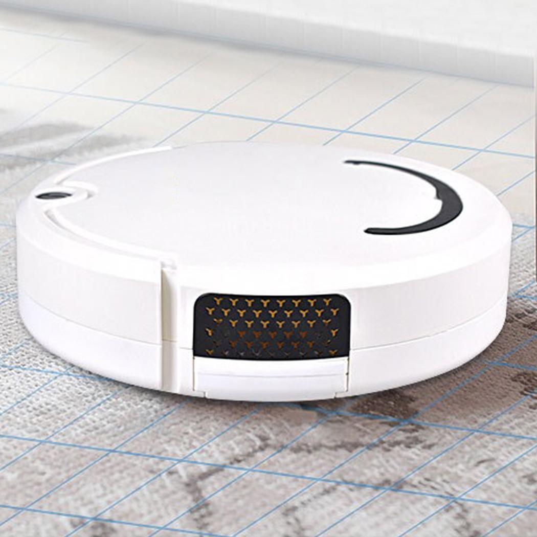 Automatic Sensing Smart Sweep Robot Mini Sweeper Home Office Charge Cable USB Recharge Vacuum Cleaner 50-60Hz