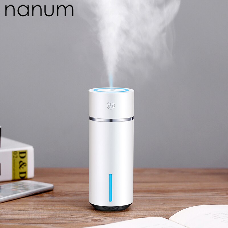 Color Cup Humidifier Mini Ultrasonic Humidifiers Led Night Light Aroma Essential Oil Diffuser USB Fogger Car Air Freshener