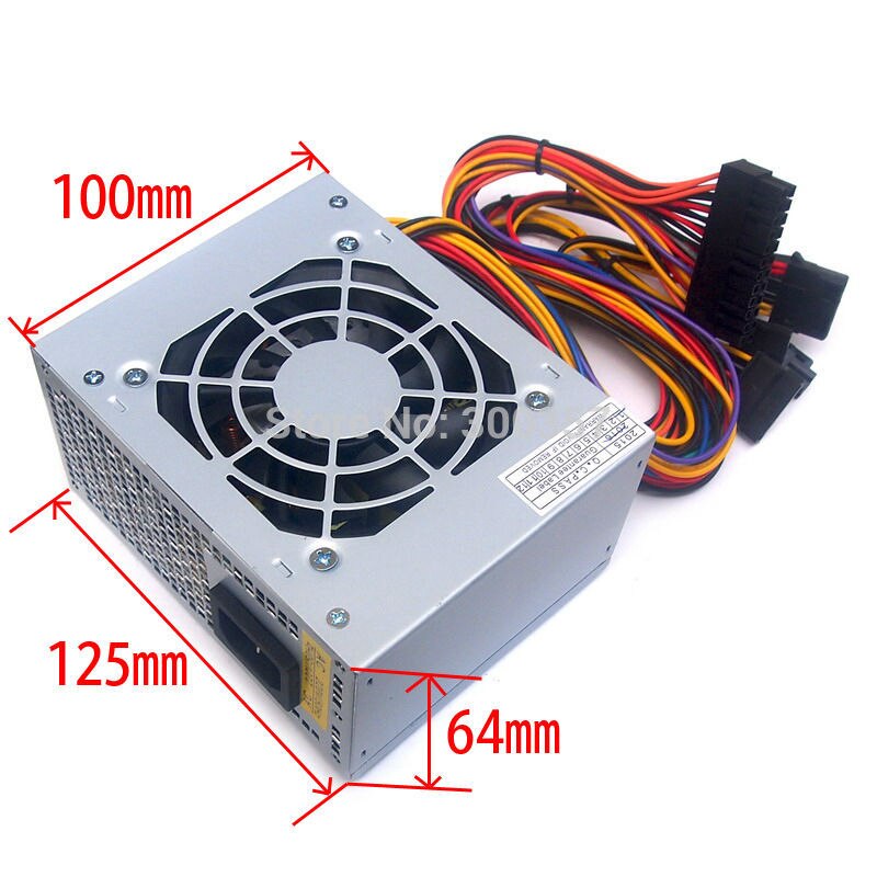 Rate power 220W max to 350w mini case micro pc PowerSupply mini psu
