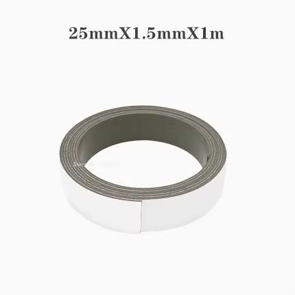 1M DIY stärker flexibler Magnetstreifen, selbstklebendes Magnetband, Gummi-Magnetband, weiches Streifenband, stärker Rückenkleber, 39,37 Zoll: 1m / verrotten
