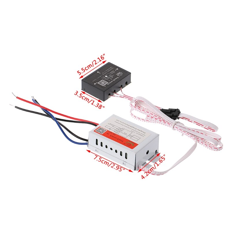 On / Off Touch Switch For Mirror Lamp Lighting LED Accessories 50 / 60Hz XD-621 P0RE