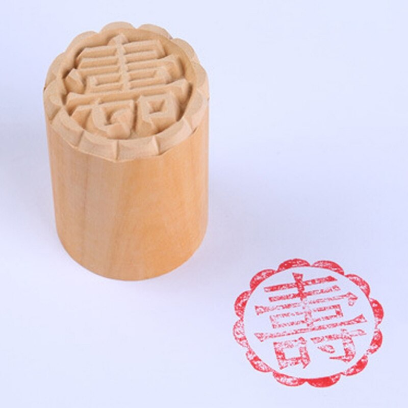Wooden Cookie Embossing Stamp Set Dessert Stamp DIY Baking Pastry Decoration Mold Cake Tools Kitchen Bakery Accessories: 3