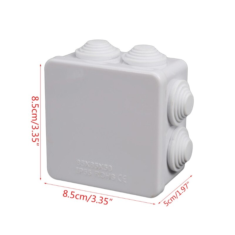 Outdoor Waterproof Dust-proof Cable Junction Box Outdoors Junctionbox R9JC: A