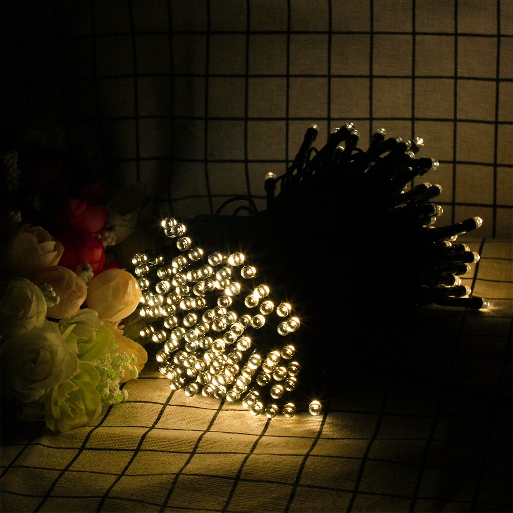 50/100/200 LED String Lights Outdoor Christmas Solar String Fairy Lights For Party Street Garlands Solar Chrismas Light