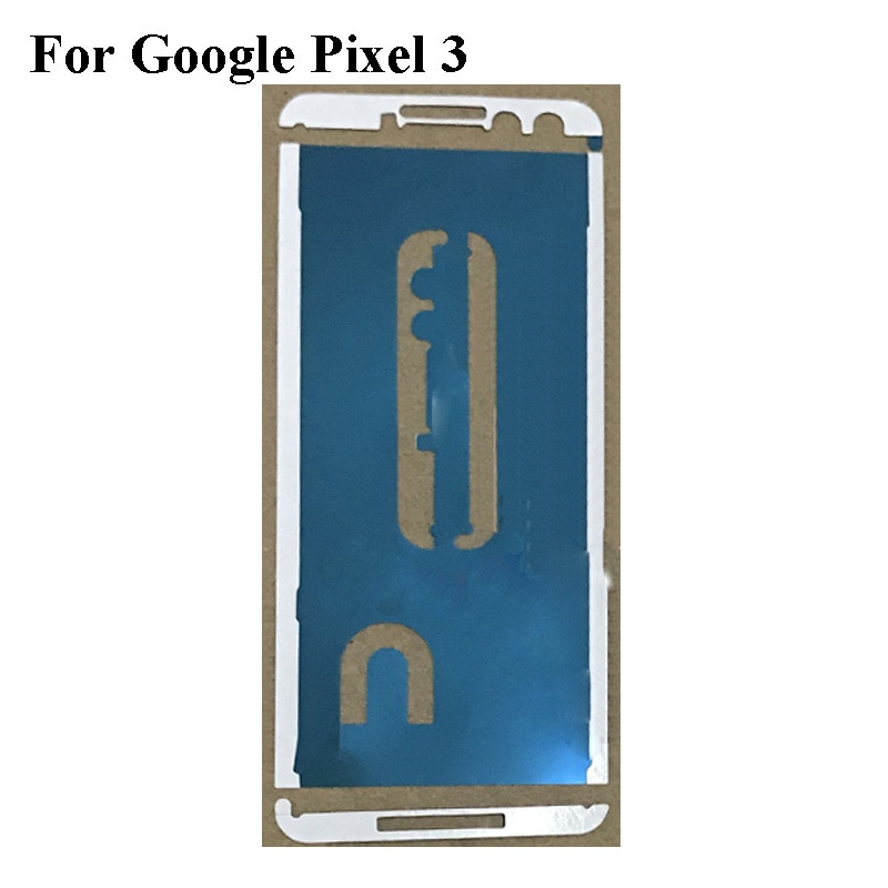 2PCS For Google Pixel 3 LCD Tocuh Screen Front Frame Bezel 3M Glue Double Sided Adhesive Sticker Tape For Google Pixel 3 Pixel3