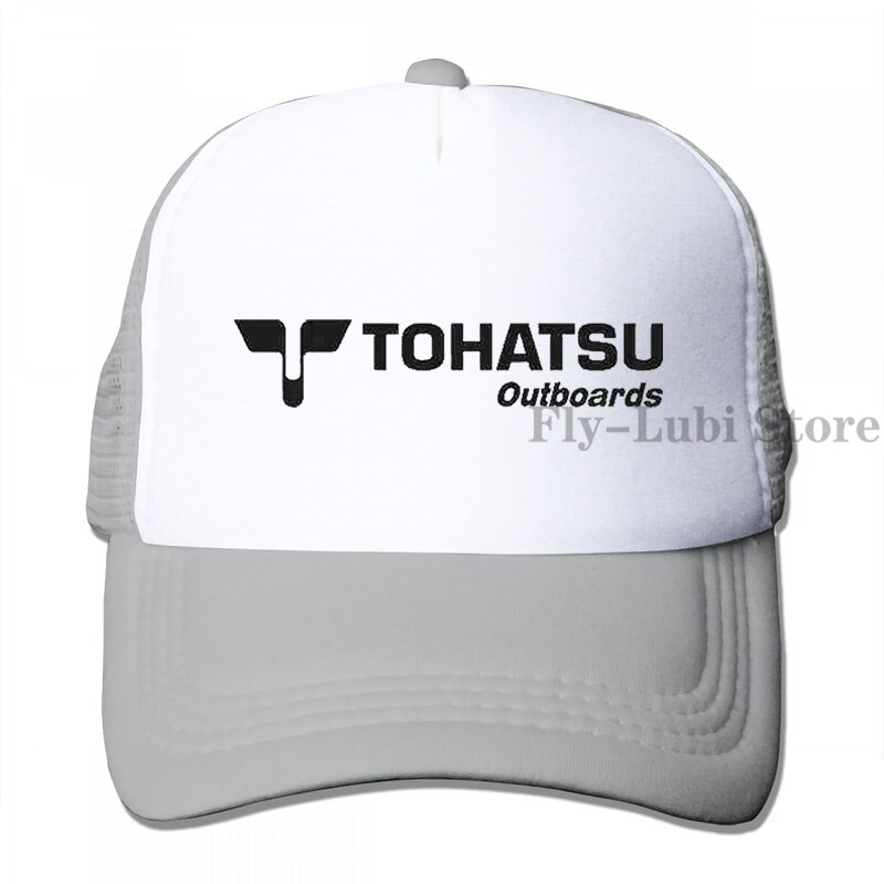 Tohatsu Outboards Baseball cap men women Trucker Hats adjustable cap: 3-Gray