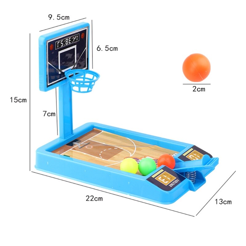 Indoor Mini Basketball Game Set with Hoop 3 Balls Easy Assemble Interactive Basketball Shooting Game for Toddlers Age 3+