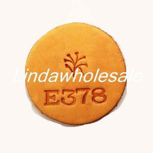 Japansk lærutskriftsverktøy  e378, stempel for lær, lærverktøy