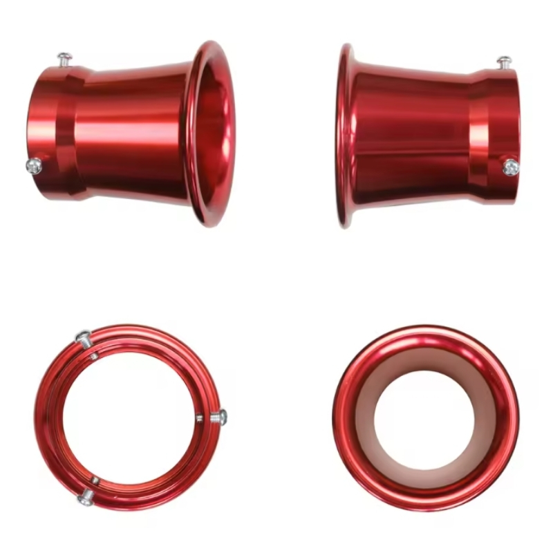 Filtro de aire Universal para carburador de motocicleta, 50mm/55mm, copa de viento para bocina, PE28 modificado, 30mm, PWK 21 24 26 28 30mm: Verde