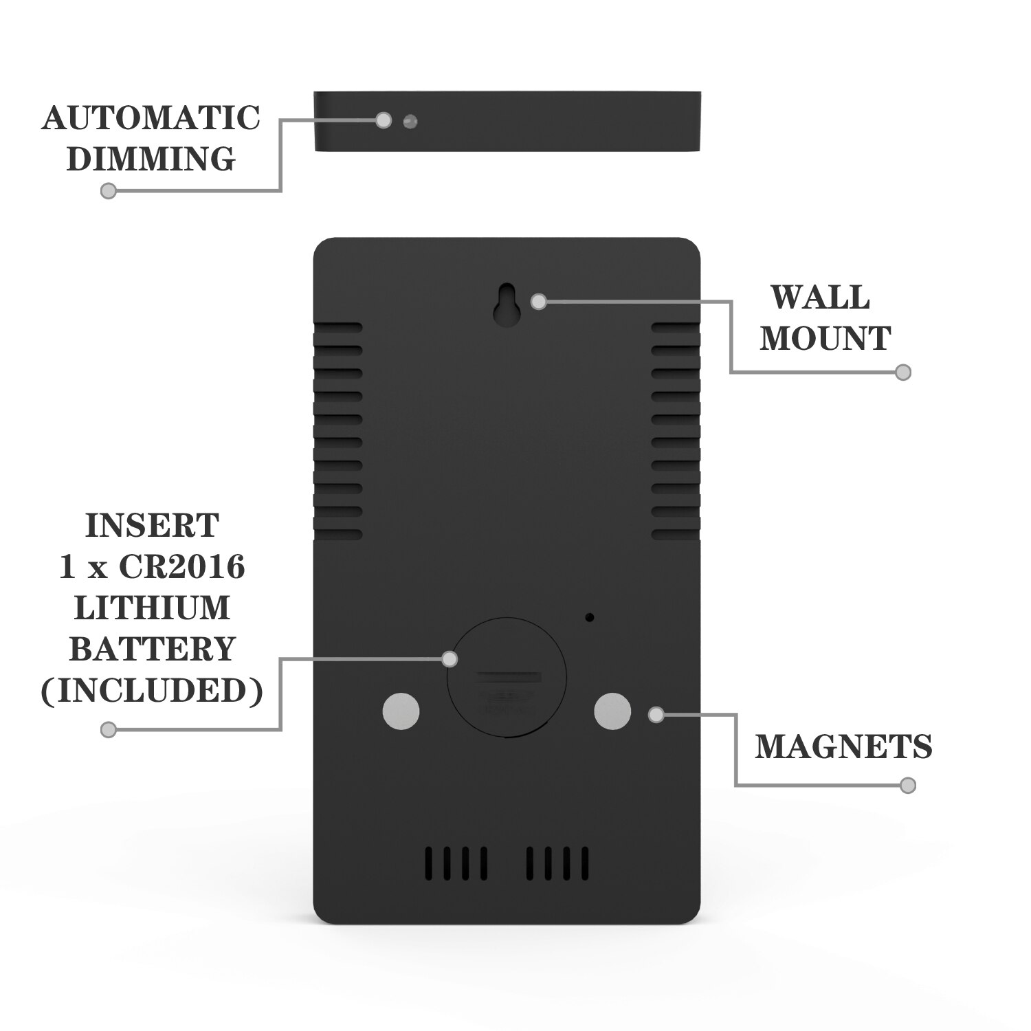 Led Tafel Klok Digitale Wekker Digitale Klok Desktop Decoratieve Klok Weer Klok Elektronische Met Thermometer Touch Klok