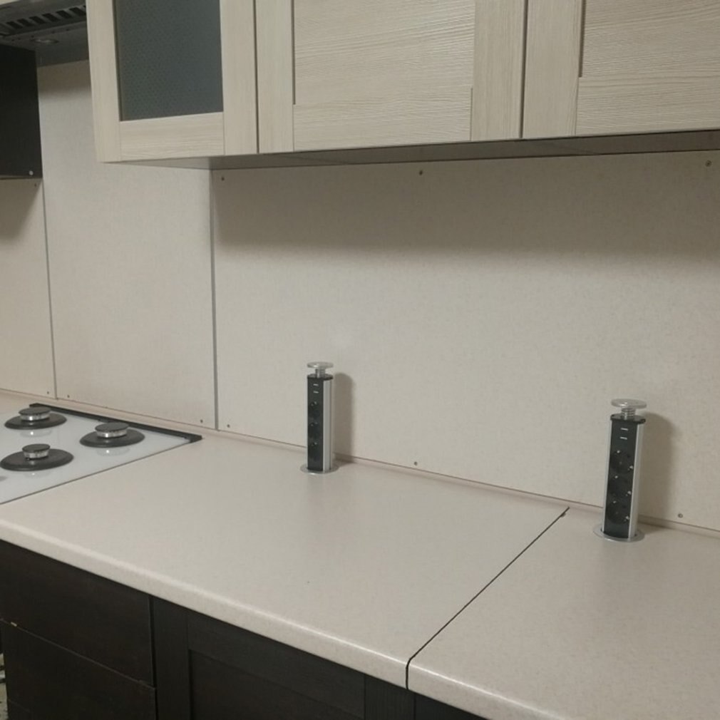 Smart Lightweight Usb Socket Office Hidden Desktop Socket Vertical Socket Essential for Home