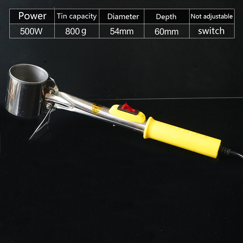 Newest High-power 220V melting tin furnace hand-held BGA tin melting furnace household wire tinning repair tinning 300W-500w