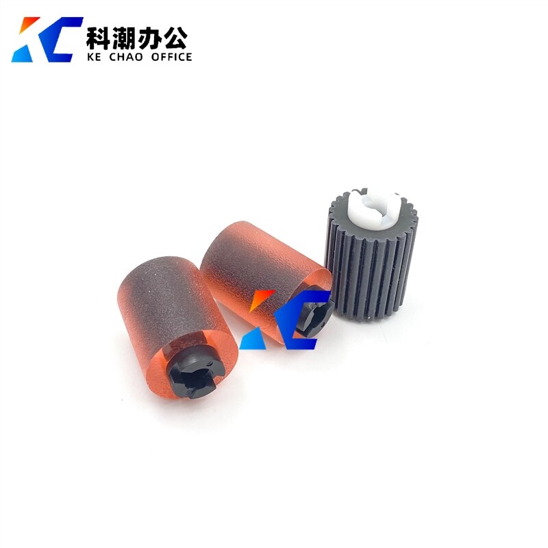 Kechao 1 conjunto/3 peças de papel rolo captador compatível para konica minolta bizhub bhc258 c308 c368 c458 c558 c658 peças copiadora