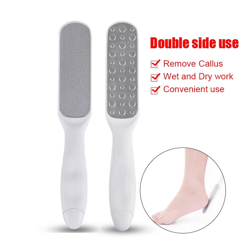 2/1pcs Pedicure Foot Care Tools Double Side Foot Rasp File Dead Skin Callus Remover File Exfoliating Pedicure Foot File Skin Ca