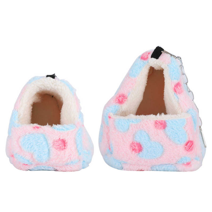 Pet Cage for Hamster Accessories Hamster Sleeping Bag Pet Hanging Cute Bedroom Heart Shaped Castle Hammock