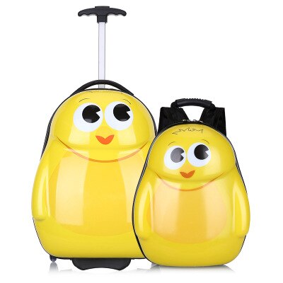 Kids Koffer Kinderen Reizen Trolley Koffer Wielen Koffer voor Kinderen Rollende Bagage Koffer Kind Reisbagage Tassen Case: A6 / 16"