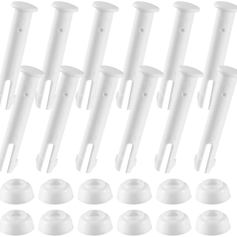 20Pcs Abs Zwembad Gezamenlijke Pinnen, 6Cm/2.36in Cap Set Afdichtingen Voor Intex Zwembad Vervangende Onderdelen 28270-28273