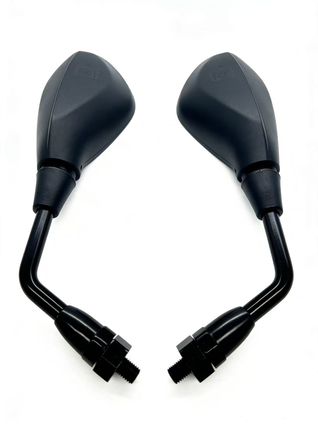 Motoraccessoires, achteruitkijkspiegels, universele stuurspiegel, zijspiegel voor motorfiets, scooter, atv, crossmotor, cruiser, groothoekspiegel