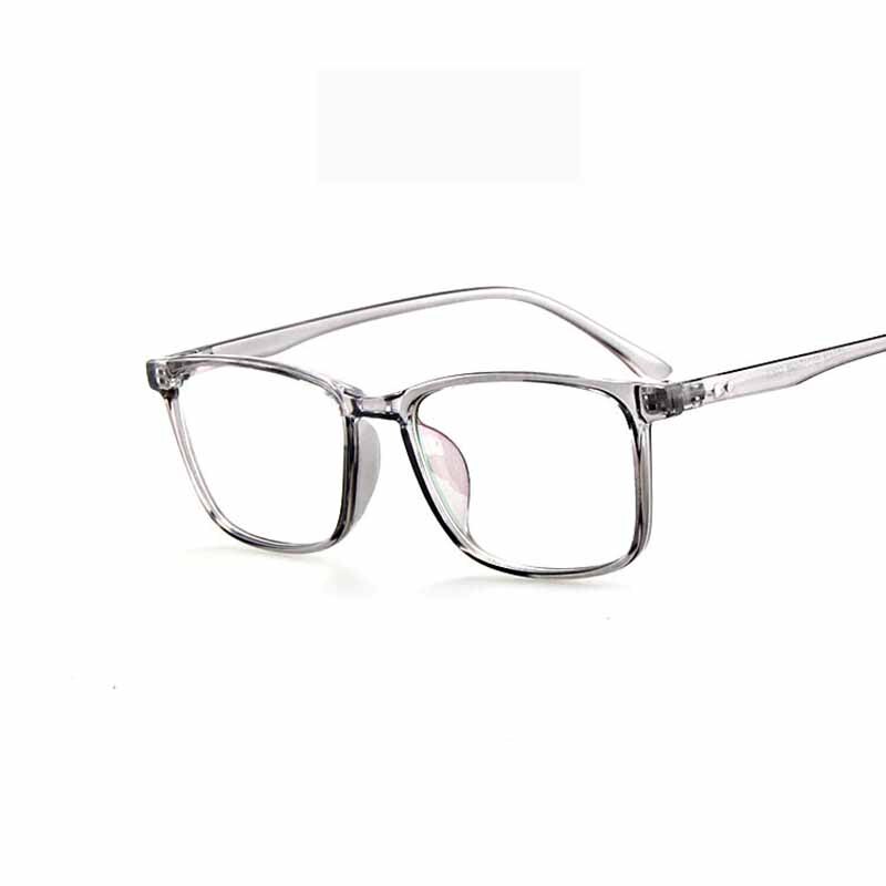 Monture de lunettes carrées pour hommes et femmes, monture de lunettes tendance avec imprimé léopard, lunettes de vue sur ordonnance: 4