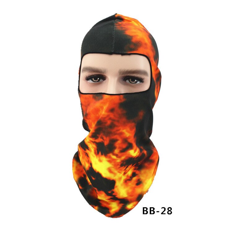 Biker Motorcycle Face Mask Headgear Headscarf Skull Balaclava Foulard Hood: YB11