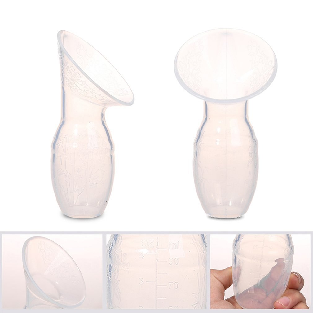 Portable Silicone BPA Free Hospital Grade Manual Breast Pump Lightweight Attraction Baby Milk Pump Suction