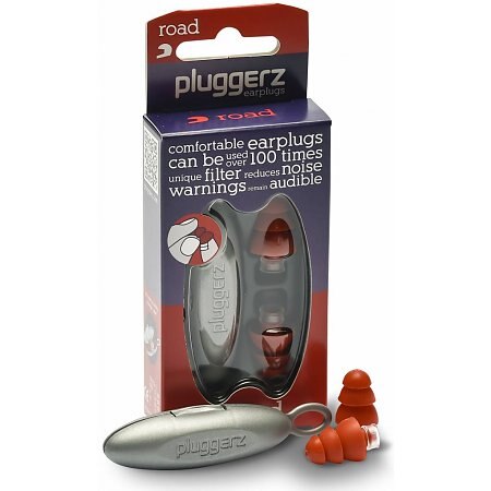Pluggerz Holland Earplugs soft silicon light portable case noise reduction sleep travel music read shoot swim: road