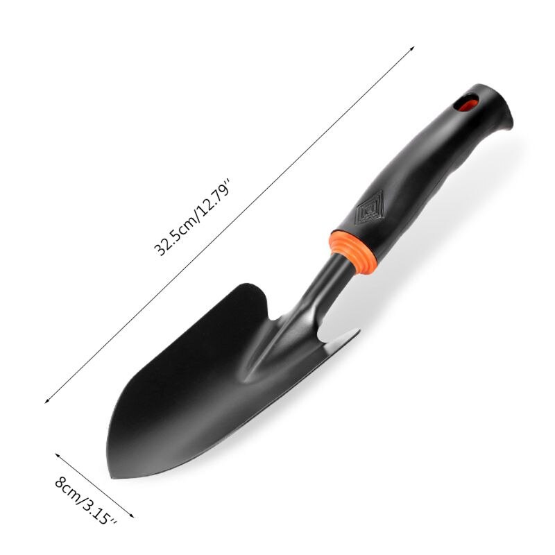 Portable Garden Weeder Shovel Spade Multipurpose Tough Carbon Steel