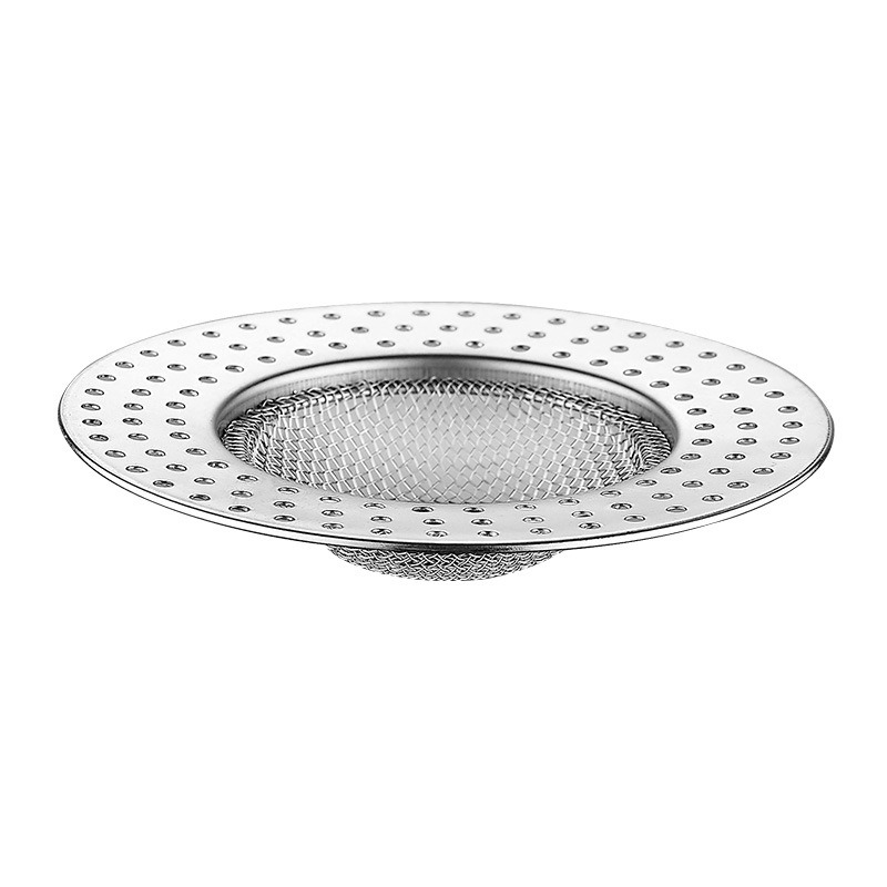 Roestvrijstalen vloerafvoeren Keuken Voedsel Slakken Badkamer Mesh Gootsteen Filter Zeef Haarvanger Stopper Thuis Metalen aftappluggen