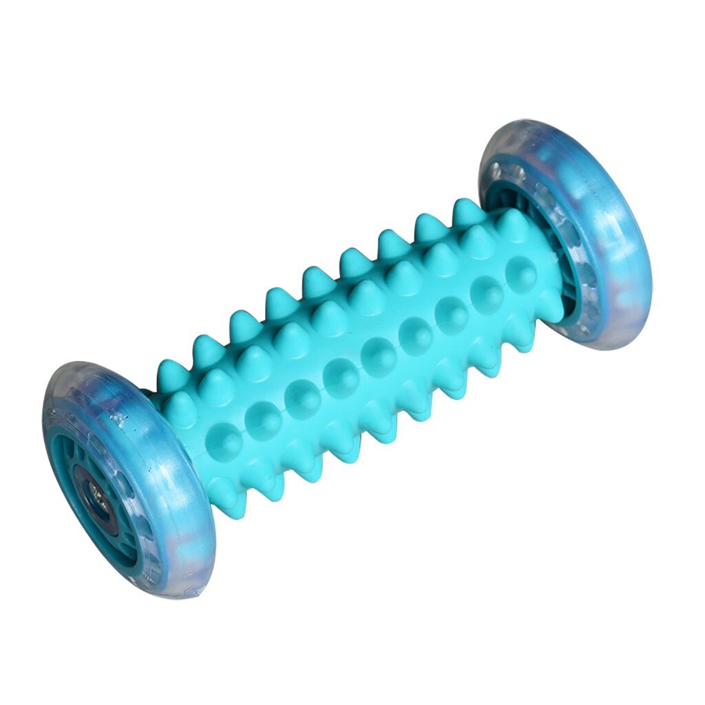 Foot Massage Roller Spiky Ball Foot Pain Relief Massager Relieve Plantar Fasciitis and Heel Foot Arch Pain and Relax: Green