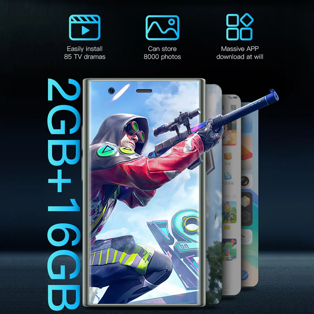 SOYES S23 Pro Mini Smartphone Android 8.1 Dual SIM Standby 3.0 pollici HD 3G Telefono cellulare 2 GB + 16 GB 1000 mAh Piccolo telefono cellulare originale