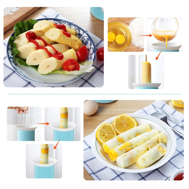 Automatic Electric Egg Master Cooker Single Tube Breakfast Scrambled Egg Sausage Boiler Egg Sandwich Roll Easy Omelette Cooker