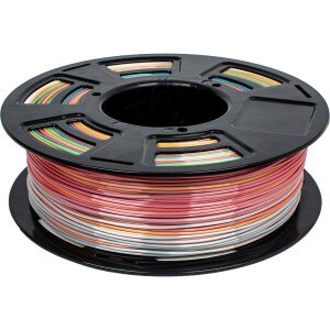 Geeetech 1roll/1kg 1.75mm PLA Filament Vacuum Packaging Overseas Warehouses Various Colors For 3D Printer Fast: silk mutilcolor