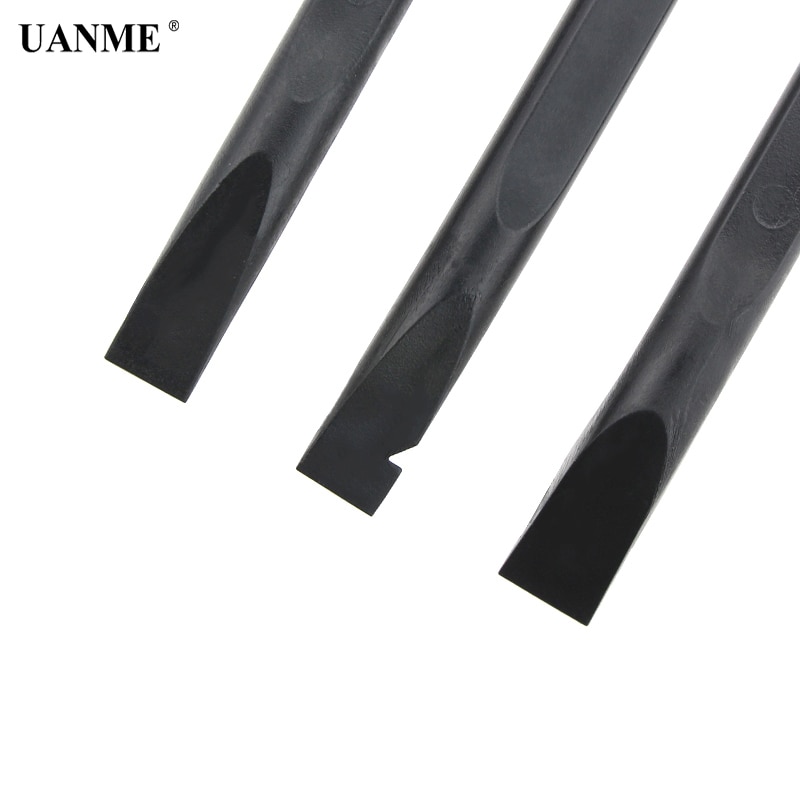 UANME Black 6in Durable Anti-static Spudger ESD Safe Heavy Duty Plastic Spudger Mobile Phone Opening Repair Tool for Cell phone
