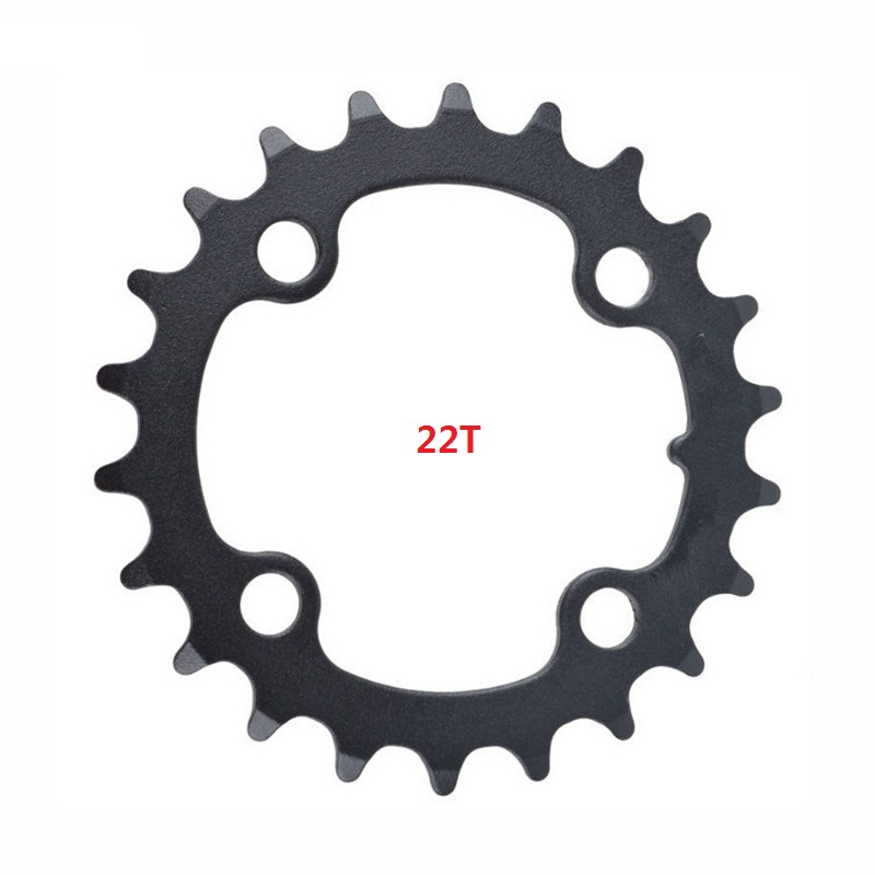 Bike Vervanging Kettingblad 22T 32T 44T Carbon Staal Fiets Crankstel Keten Ring MTB Racefiets Kettingwiel voor 7-8-9 Speed Shimano: 22T
