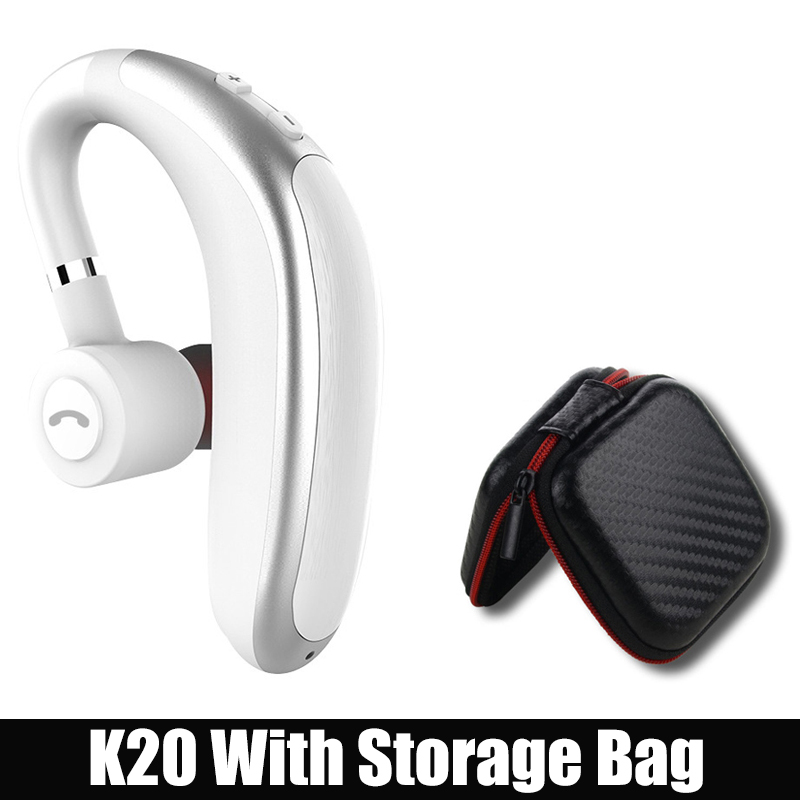 V8S/V9S auricular Bluetooth 5,0 auriculares inalámbricos manos libres de negocios auriculares deportivos estéreo impermeables Haedset con micrófono: Caqui