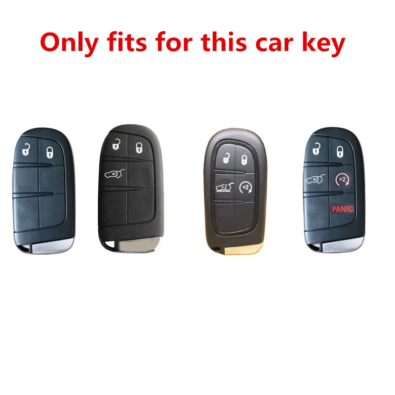 TPU Car Key Cover For Dodge Charger For Jeep Renegade Grand Cherokee For Chrysler 200 300 Key Fob Case For Car
