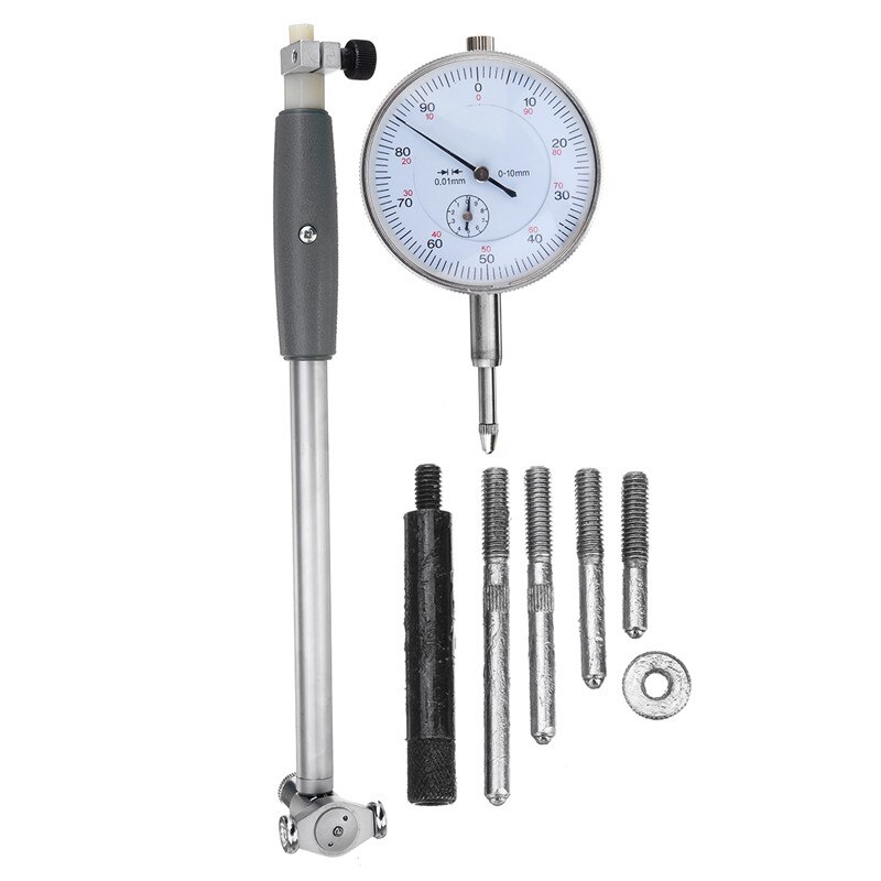Dial Bore Gauge 50-160mm 0.01mm Metric Cylinder Internal Small Inside Measuring Probe Gage Dial Indicator Precision Measuring