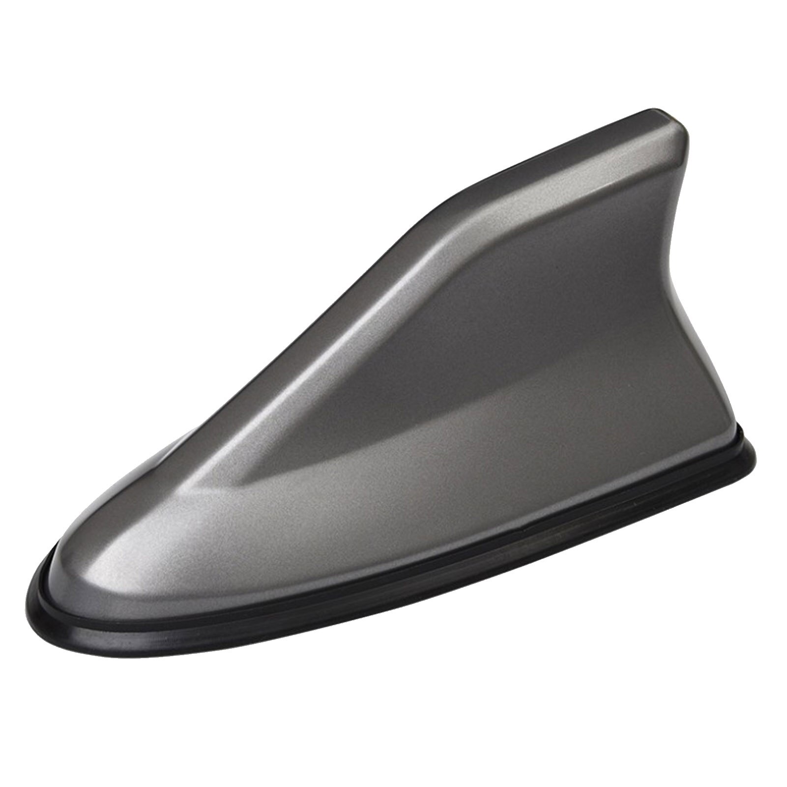 Car Shark Fin Antenna Second-generation Shark Fin Signal Antenna Radio Signal Line Car Antenna Modification Car Accessories: gray