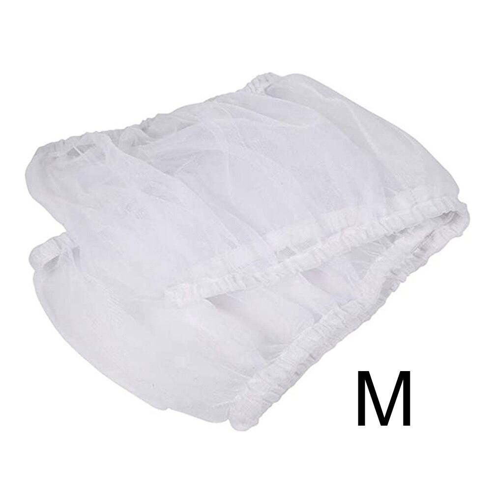 Nylon Bird Catcher Mesh Guard Net Nest Bird Cage Cover Shell Airy Easy Clean Protector White Skirt Pet Parrot Dusproof