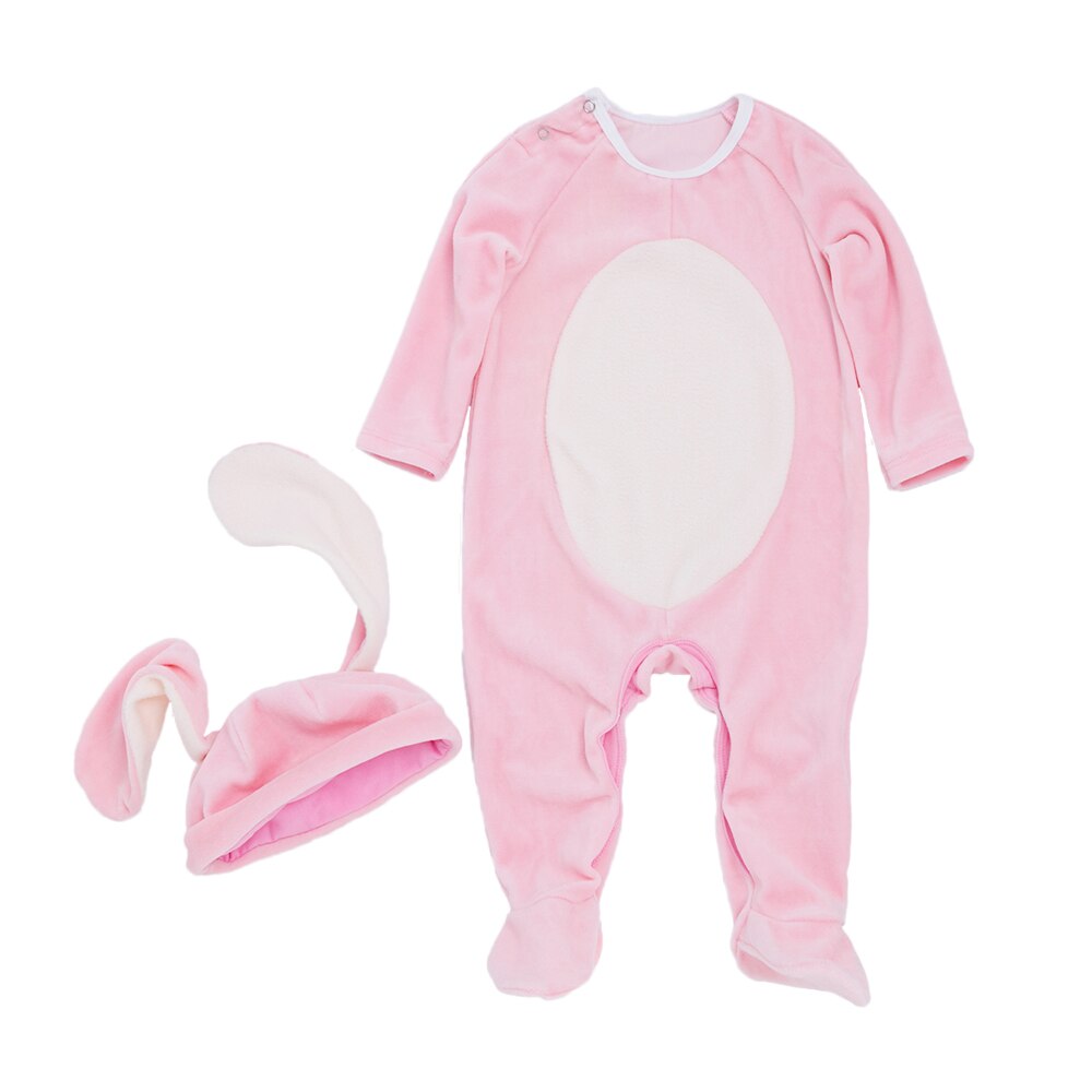 Verjaardag &amp; Valentijnsdag Overalls 0-24 Maanden Baby Peuter Baby Meisjes &amp; Jongens Jurk Lange Mouw Jumpsuit-Kostuum Kleding: 3M