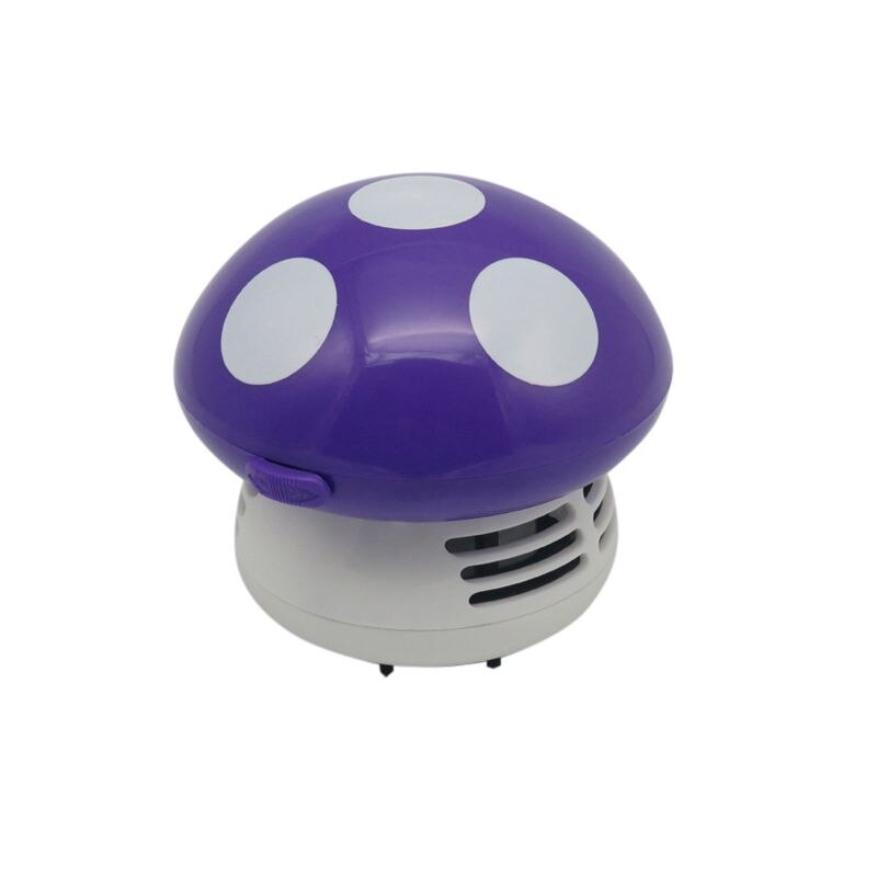 Household Cute Mushroom Shape Vacuum Cleaner Mini Desk Vacuum Cleaner Smart Handheld Keyboard Cleaner Tabletop Sweeper: Z