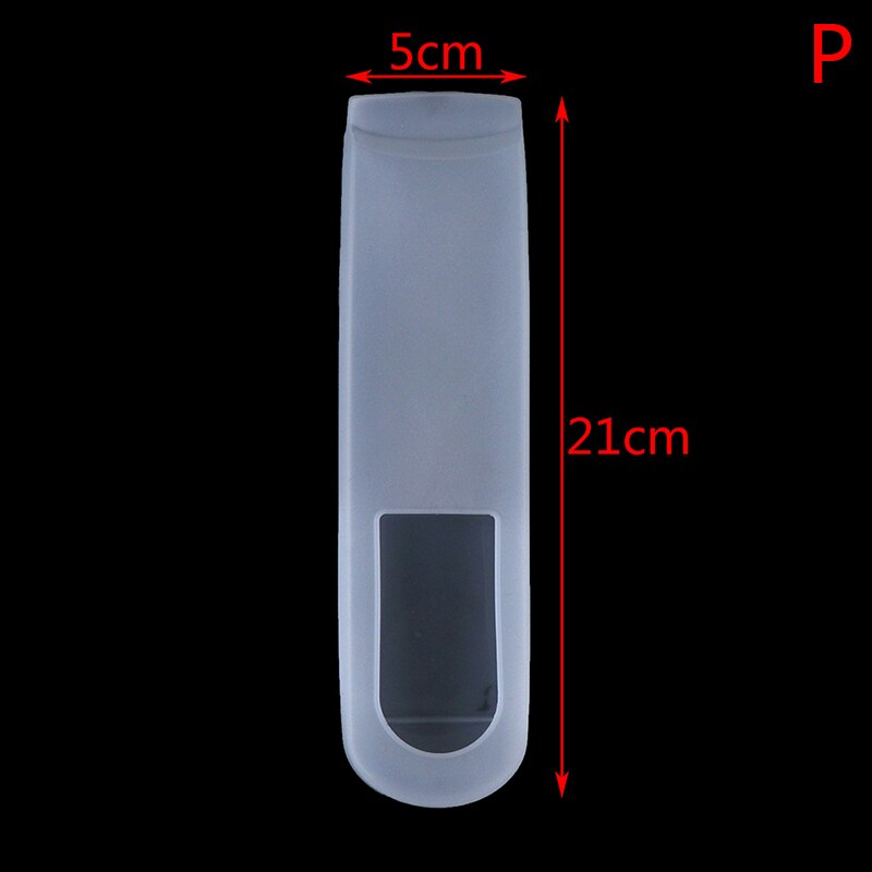 transparent Staub Schützen Schutz Lagerung Tasche Tragbare Silikon Luft Kondition Kontrolle fallen TV Fernbedienung Abdeckung: P