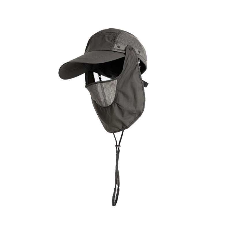 Outdoorowa z daszkiem kapelusz słońce odpinany anty-uv oddychająca wędkarstwo wiatroszczelna wspinaczka górska dżungli przeciw komarom
