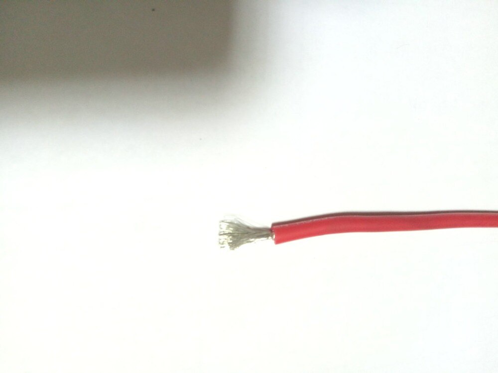 1 Reel 10M Red 16 AWG Silicone Wire Gauge Flexible Silicone Wire