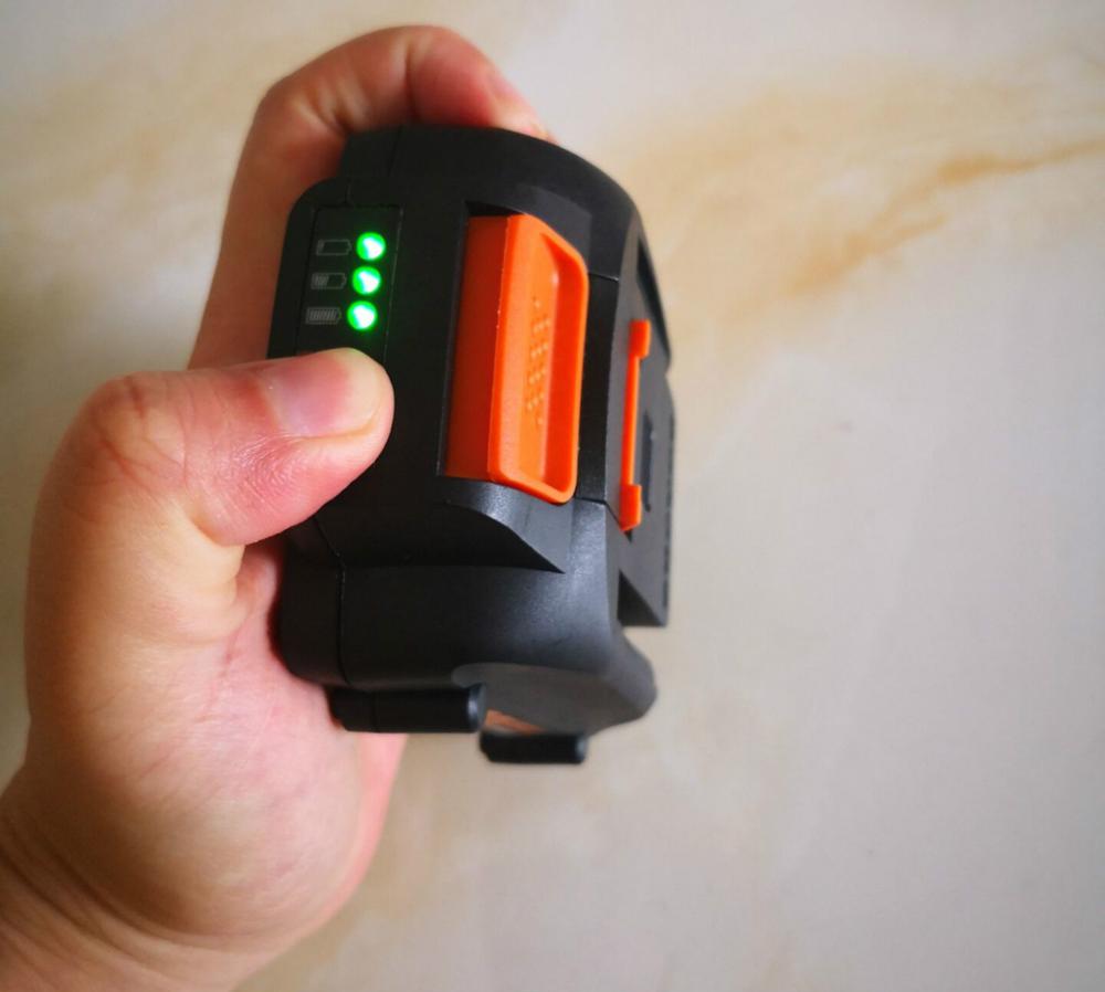 Cheapest LED 2500mah Li-ion Battery for Worx 20v worx 3520 3525 3575 3578 2A 6A 100-240 Charger for WA3742 WA3835 WA3847