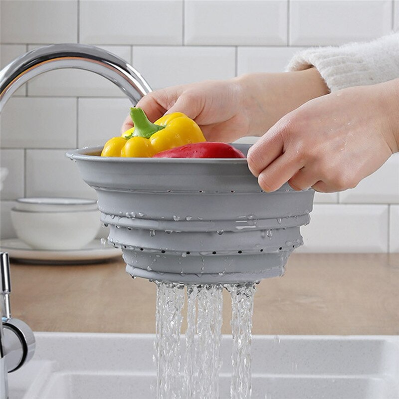 Tabla de corte de cocina, escurridor de fregadero multifunción retráctil para el hogar, tabla de cortar, accesorios de cocina