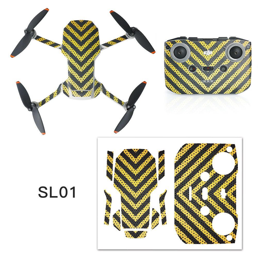 DJI Mini 2 naklejki pcv Drone ciała skóry ramię ochronne pilot Protector dla DJI Mavic Mini 2 akcesoria: SL01